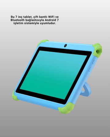 Hd Ekranlı 7 İnç Tablet Wifi Ve Bluetooth Bağlantılı