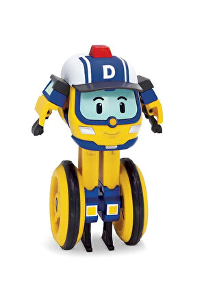 Poli Droney Dönüşen Araç Robot Figür