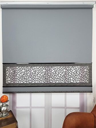 Yeni Nesil Çift Renk Lazer Stor Perde Mat Kalın Kumaşlı Renk Seçenekli