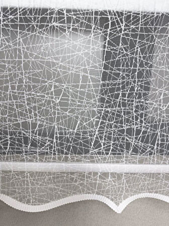 BBB Blackout Işık Geçirmez Çift Mekanizmalı Tül Stor Perde Beyaz TS1084BL