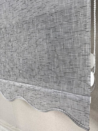 BBB Keten Kumaşlı Çift Mekanizmalı Tül Stor Perde TSK1004