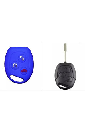 Ford Fiesta Mondeo Focus Transit Fusion Silikon Anahtar Koruma Kılıf 2.resime Bakınız