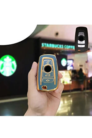 Bmw 1 3 5 7 Seri X1 X3 X4 X5 F10 F15 F16 F20 F30 F18 F25 M3 M4 E34 Anahtar Koruma Kılıfı Gri Renk