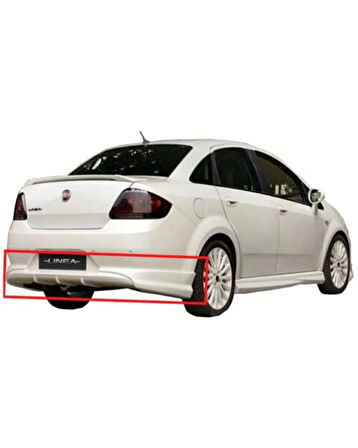  LİNEA 2007-2012 ARKA TAMPON EKİ (( 612 MİSTİK GRİ BOYALI ))