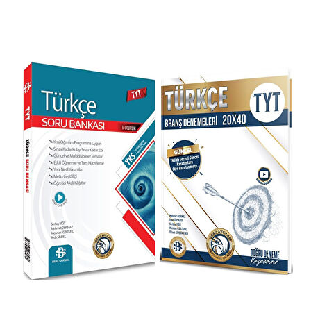 Bilgi Sarmal TYT Türkçe Soru Bankası ve Deneme Seti 2 Kitap