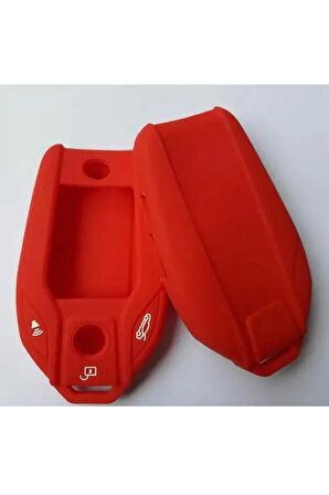 Bmw 7 Serisi 5 Serisi X3 X4 X5 X7 I8 Silikon Anahtar Koruma Kılıfı Kırmızı Renk 1 Adet