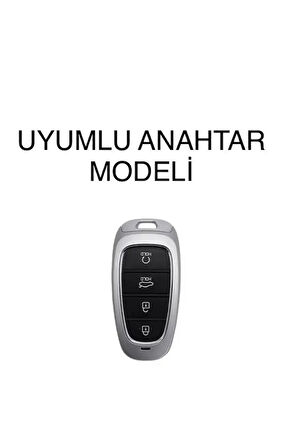 Hyundai 2021+ Yeni Tucson Santa Fe Uyumlu  Anahtar Koruma Kılıfı Lütfen Açıklamayı Okuyunuz