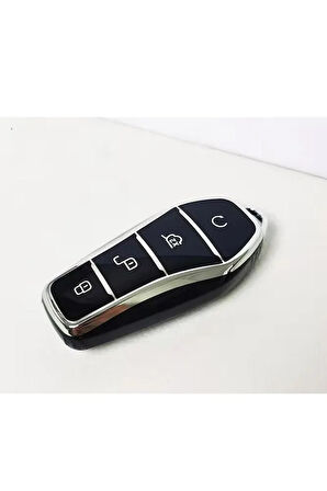 Byd Atto 3 Ve Seal U Anahtar Koruma Kılıfı Siyah / Gümüş Lütfen Uyumlu Anahtar Modeline Bakınız
