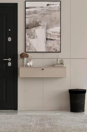 Asur Kumtaşı Bej 90 cm Dresuar (100% MDF)