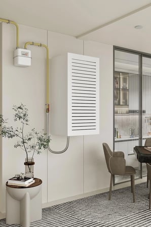 Midas Beyaz Kombi Dolabı 110 cm (100% MDF)