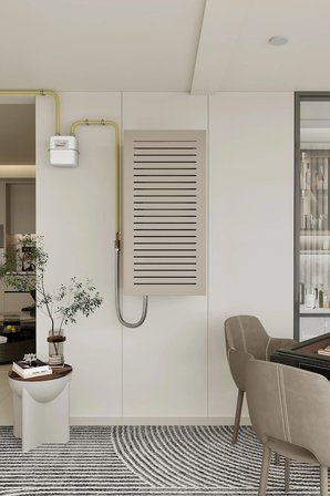 Midas Kumtaşı Bej Kombi Dolabı 110 cm (100% MDF)