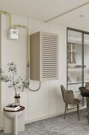 Midas Kumtaşı Bej Kombi Dolabı 110 cm (100% MDF)