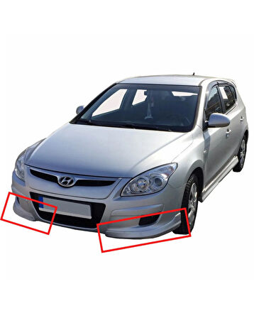 HYUNDAİ İ30 2009-2012 ÖN TAMPON FLAPLARI (( BOYASIZ ))
