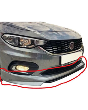 EGEA HB/SEDAN 2015-2017 ÖN TAMPON EKİ (( 612 MİSTİK GRİ BOYALI ORTASI SİYAH ))