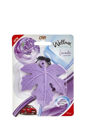 Wellnax Yaprak Oto Kokusu Ferahlatıcı Tropikal, Lavanta, Limon, Mango, Vanilya (5 Adet)