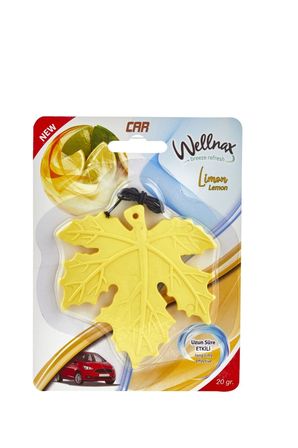 Wellnax Yaprak Oto Kokusu Ferahlatıcı Tropikal, Lavanta, Limon, Mango, Vanilya (5 Adet)