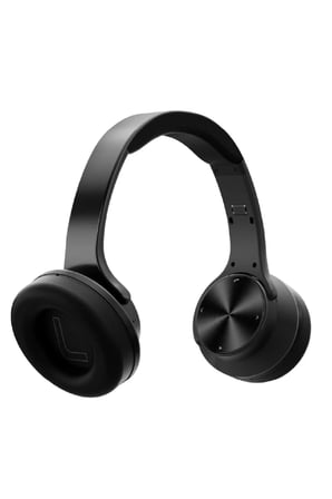 FH-07 2in1 Hoparlörlü Bluetooth Kulaklık - Kablosuz Kulak Üstü Kulaklık & Hoparlör Bass Destekli Siyah