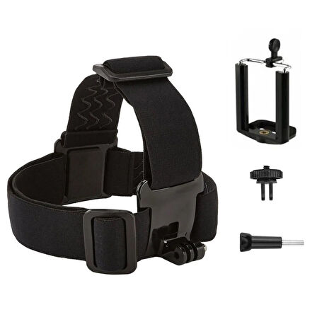 Cep Telefonu Uyumlu Kafa Bandı Vlog Video Çekim Seti Phone Holder Head Strap