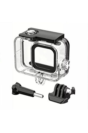 Gopro Hero 9 / 10 / 11 Black Uyumlu Housing Göğüs Bandı ve Kafa Bandı 3\'lü Set