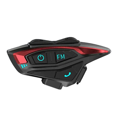 2 Kişilik Motosiklet Kask Interkom Bluetooth Intercom Kulaklık Seti Fim02