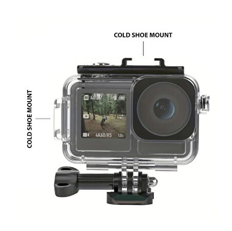 Dji Osmo Action 3/4/5 Uyumlu Su Geçirmez Kılıf Housing