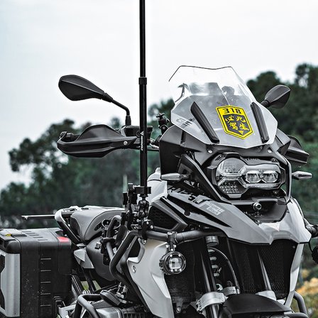 Motowolf Motosiklet için Alüminyum Aksiyon Kamera Selfi Çubuğu ve Montaj Seti
