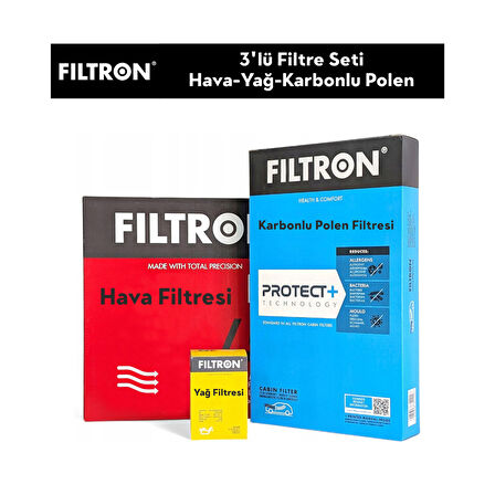 Citroen C3 AirCross 1.5 BlueHDİ Filtre Bakım Seti 3'Lü 2019-2024 FILTRON FI115204K