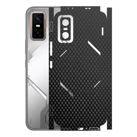 Kapps Infinix GT 30 Pro ile Uyumlu Fiber Serisi Premium Kaplama 360