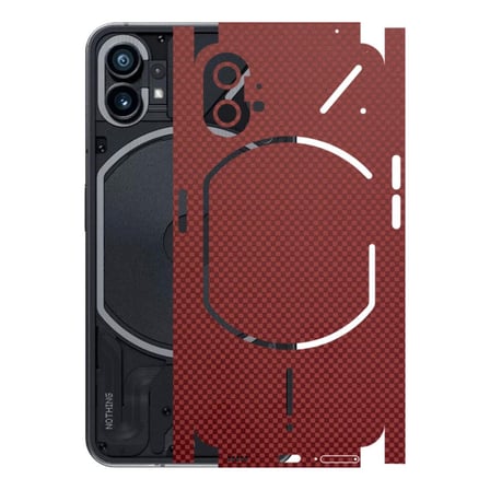 Kapps Nothing Phone 1 ile Uyumlu Fiber Serisi Premium Kaplama 360