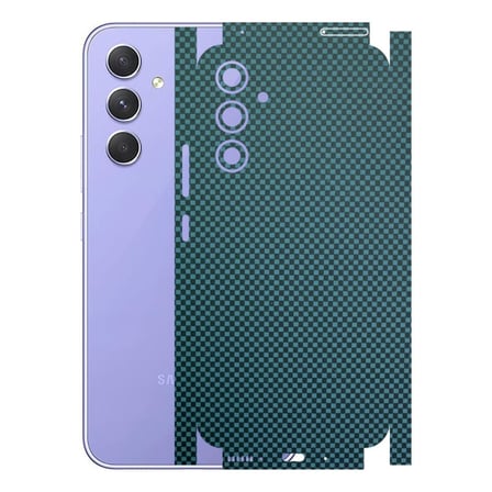 Kapps Samsung Galaxy A54 ile Uyumlu Fiber Serisi Premium Kaplama 360
