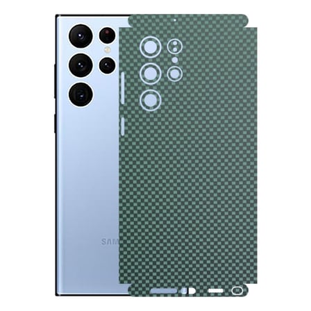 Kapps Samsung S22 Ultra ile Uyumlu Fiber Serisi Premium Kaplama 360