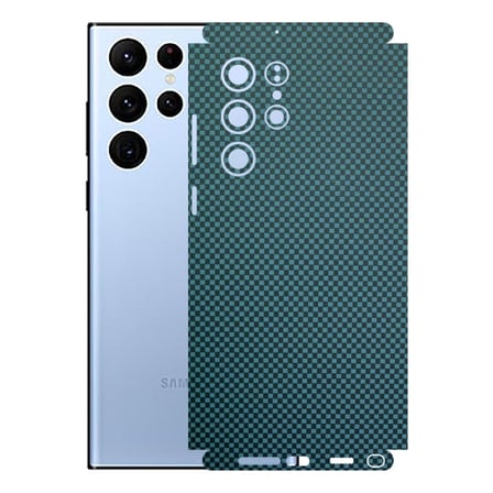 Kapps Samsung S22 Ultra ile Uyumlu Fiber Serisi Premium Kaplama 360