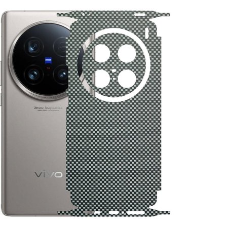 Kapps Vivo X100 Ultra ile Uyumlu Fiber Serisi Premium Kaplama 360