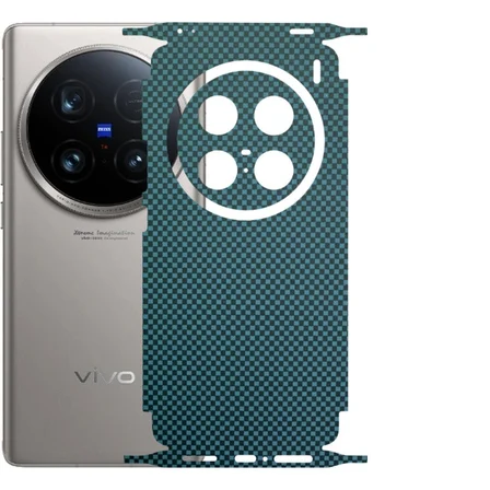 Kapps Vivo X100 Ultra ile Uyumlu Fiber Serisi Premium Kaplama 360