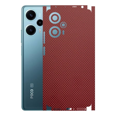 Kapps Poco F5 ile Uyumlu Fiber Serisi Premium Kaplama 360