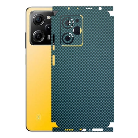 Kapps Poco X5 Pro ile Uyumlu Fiber Serisi Premium Kaplama 360