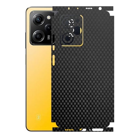 Kapps Poco X5 Pro ile Uyumlu Fiber Serisi Premium Kaplama 360