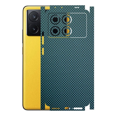 Kapps Poco X6 Pro ile Uyumlu Fiber Serisi Premium Kaplama 360