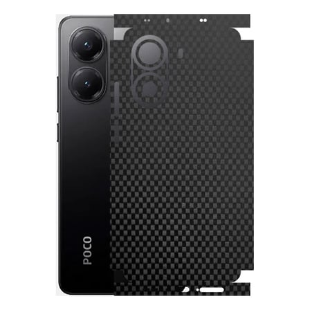 Kapps Poco X7 Pro ile Uyumlu Fiber Serisi Premium Kaplama 360