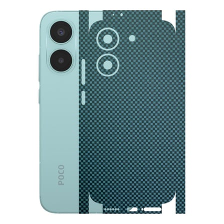 Kapps Poco X8 Pro ile Uyumlu Fiber Serisi Premium Kaplama 360