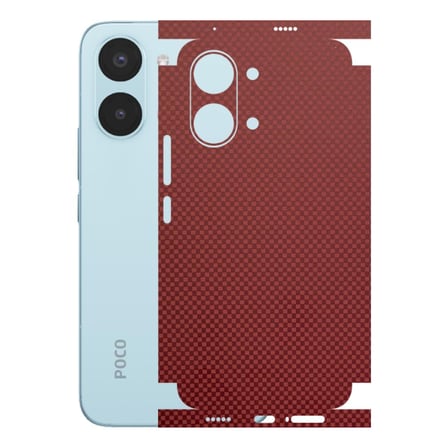 Kapps Poco X8 Pro Max ile Uyumlu Fiber Serisi Premium Kaplama 360