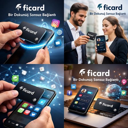 FICARD NFC Dijital Kartvizit | Tek Kart ile Sınırsız Paylaşım