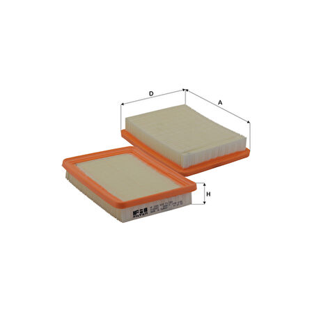 Fıl Hp2005 Hava Filtresi Accent 1.3 Karbüratörlu 1995-1999