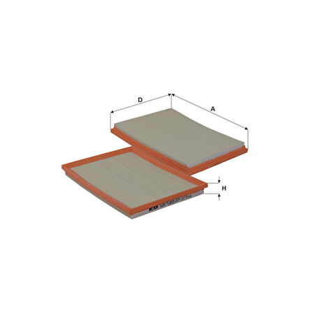 Fıl Hp2049 Hava Filtresi Astra Classic 99>02 F 91>98 1.4I 1.6I 1.7Td 1.8I 2.1