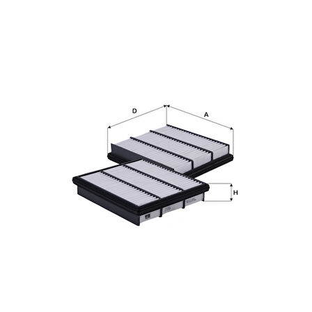 Fıl Hp5023 Hava Filtre Elantra Pajero Sonata Fn3119