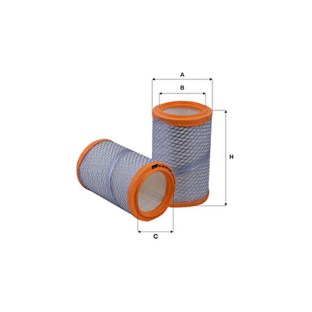 Fıl Hpu4308 Hava Filtresi Laguna I 01> Espace 99>02 1.9 Dtı