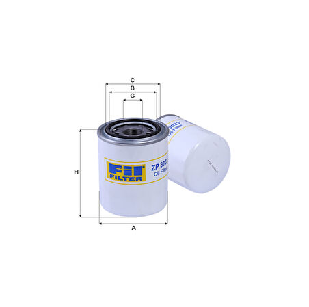 Fıl Zp3023 Yağ Filtresi H100 Kamyonet 12>