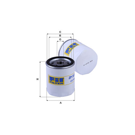 Fıl Zp557 Yağ Filtresi Volkswagen Lupo 1.0. Seat Arosa 1.1