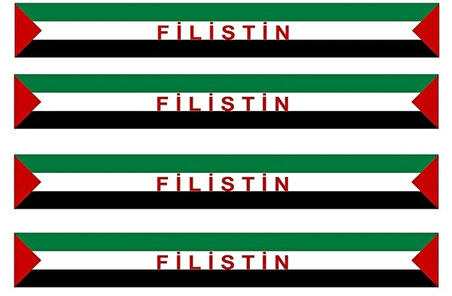 AYYILDIZ BAYRAKÇILIK FİLİSTİN YAZILI ATKI (5 ADET)
