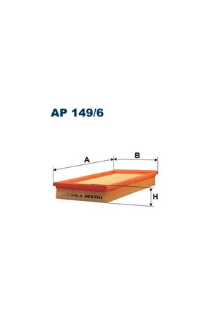 Hava Fıltresı Golf V 1,4fsı (03 ) Polo 1,4fsı (02 06) Touran 1,6fsı (03 07) / (86 / 90 Ps)